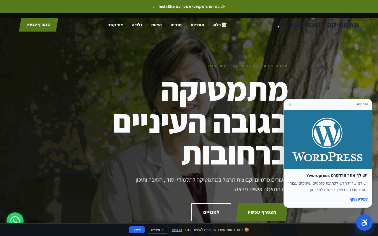 מתמטיקה בגובה העיניים
